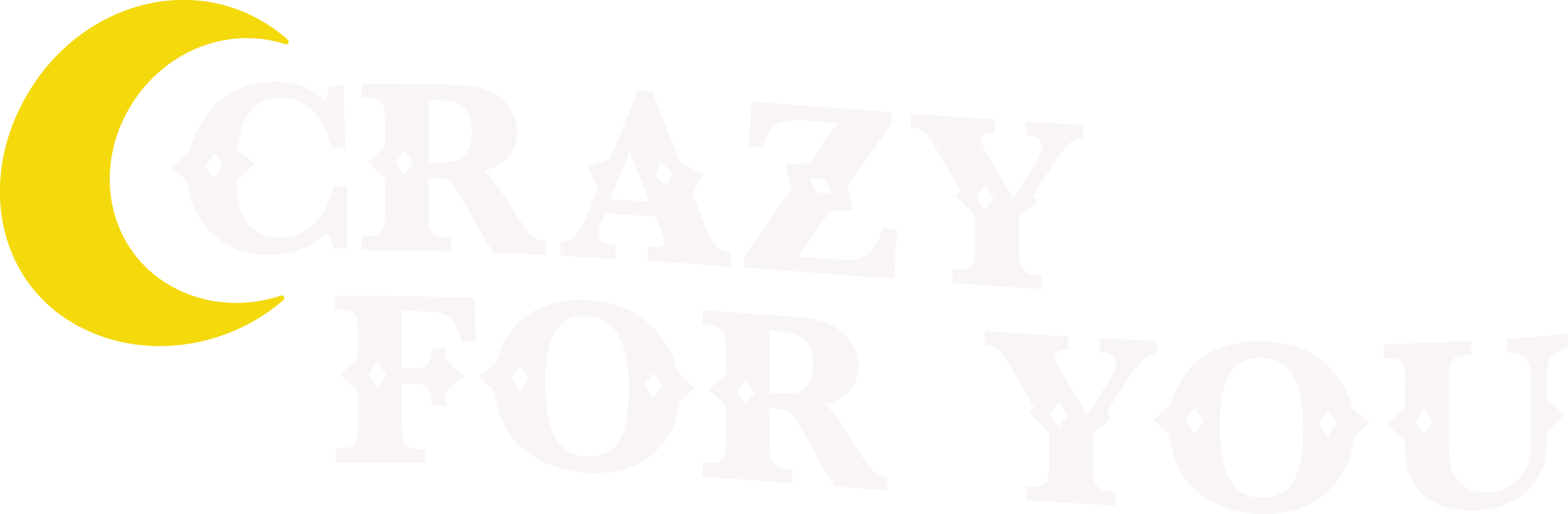 Crazy For You title art