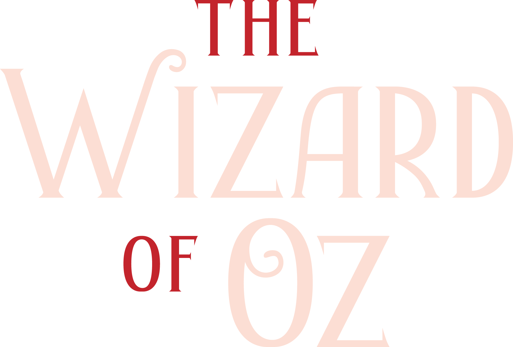 The Wizard of Oz title art